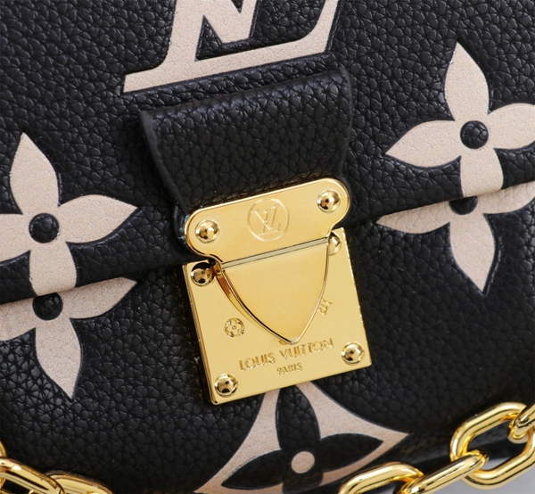 ルイヴィトンバッグ素材ディテール